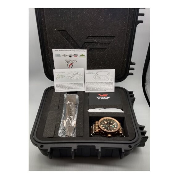 Vostok Europe NH35A-575O285 Energia 2 Automatic Watch LE - NWOT - Picture 3 of 11